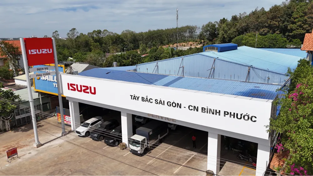ISUZU Bình Phước - Chi nhánh của ISUZU Tây Bắc Sài Gòn