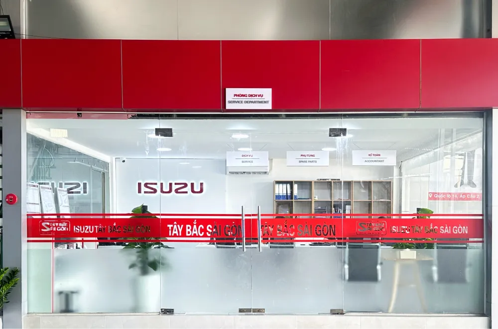 Phòng Dịch vụ tại ISUZU Bình Phước