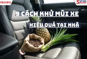 KHỬ MÙI XE Ô TÔ MỚI HIỆU QUẢ TỨC THÌ DÀNH CHO TEAM SAY XE