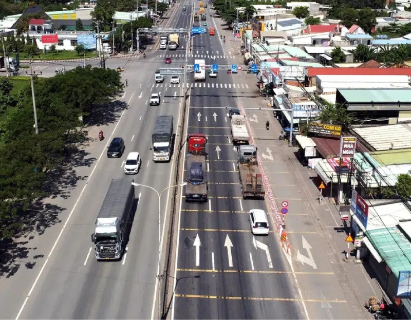 Quốc lộ 51 đoạn qua TP.HCM khác Đồng Nai