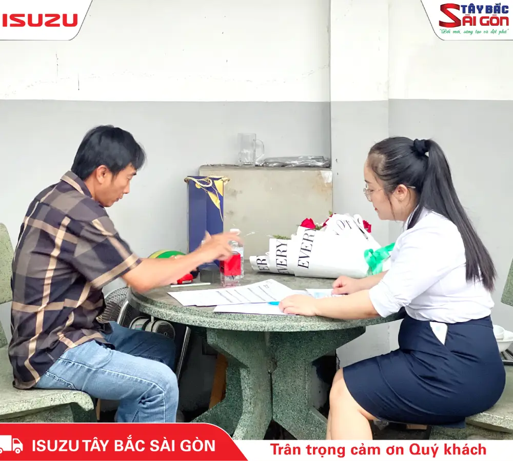 Hình ảnh bàn giao xe