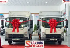 BÀN GIAO XE TẬP LÁI ISUZU QKR210 CHO TRUNG TÂM ĐT&SH LÁI XE HÓC MÔN