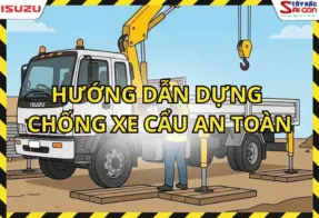HƯỚNG DẪN DỰNG CHÂN CHỐNG XE CẨU AN TOÀN: QUY TRÌNH CHUẨN CHO NGƯỜI MỚI