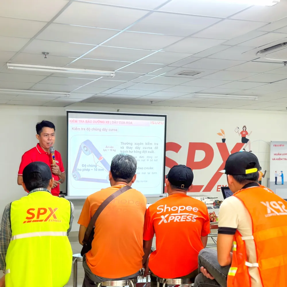 Huong dan ly thuyet kiem tra xe hang ngay Isuzu