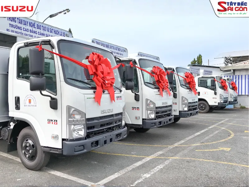ISUZU Tây Bắc Sài Gòn tự hào là đơn vị cung cấp xe tập lái chiến lược cho nhiều trung tâm sát hạch lái xe tại miền Nam.