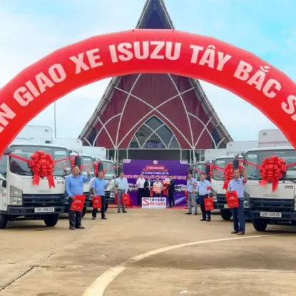 CÁC TRUNG TÂM SÁT HẠCH LÁI XE ĐÃ LỰA CHỌN XE TẬP LÁI ISUZU QKR210 CỦA ISUZU TÂY BẮC SÀI GÒN