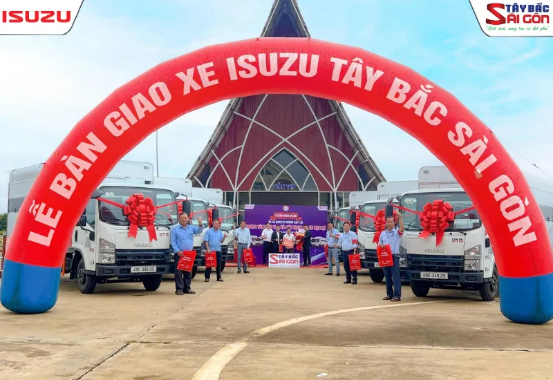 CÁC TRUNG TÂM SÁT HẠCH LÁI XE ĐÃ LỰA CHỌN XE TẬP LÁI ISUZU QKR210 CỦA ISUZU TÂY BẮC SÀI GÒN