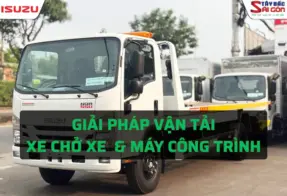 ỨNG DỤNG XE SÀN TRƯỢT: GIẢI PHÁP XE CHỞ XE Ô TÔ & MÁY CÔNG TRÌNH TỐI ƯU