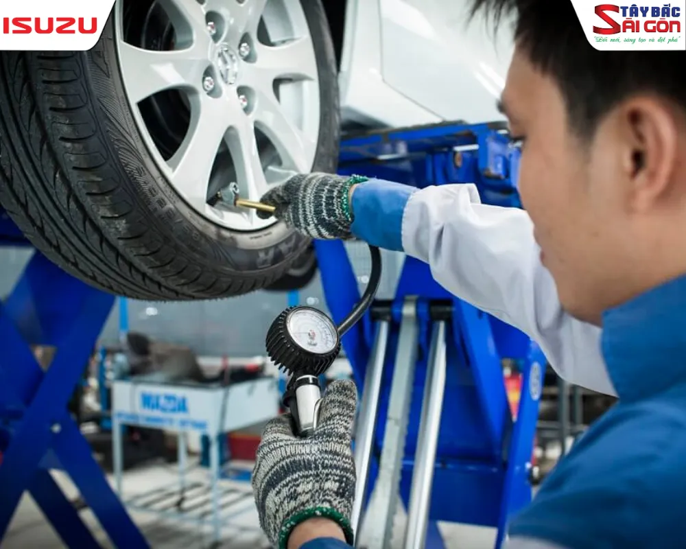 kiem tra lop xe truoc khi di xa