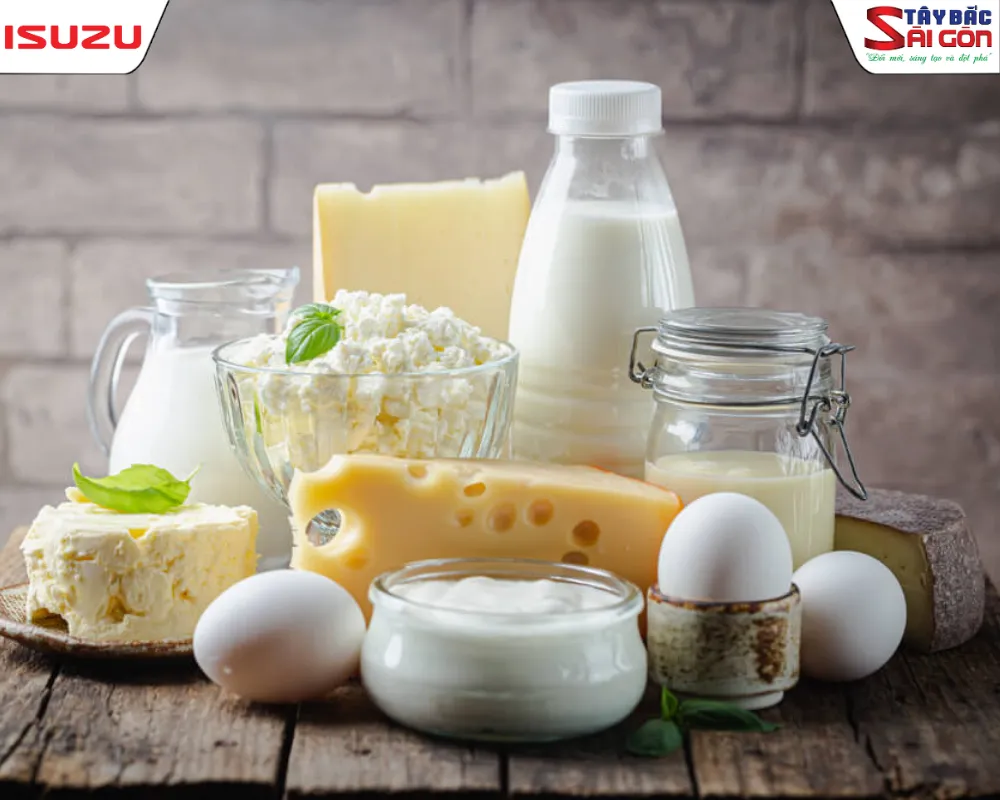 Sữa chua và các sản phẩm từ sữa yêu cầu nhiệt độ dương ổn định.