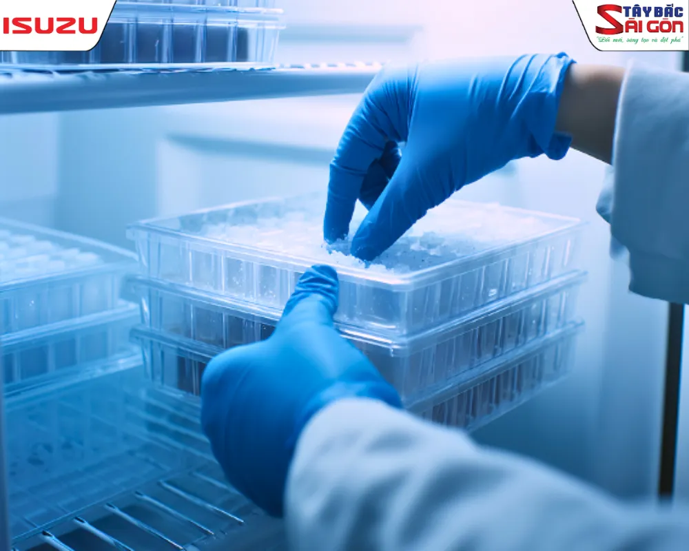 Vắc xin và dược phẩm y tế cần bảo quản nghiêm ngặt theo chuẩn GSP trong vận tải đông lạnh.