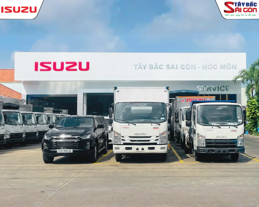 Trung tâm bảo dưỡng ISUZU Tây Bắc Sài Gòn - Địa chỉ tiếp nhận và hỗ trợ đặt lịch bảo dưỡng xe chính hãng.