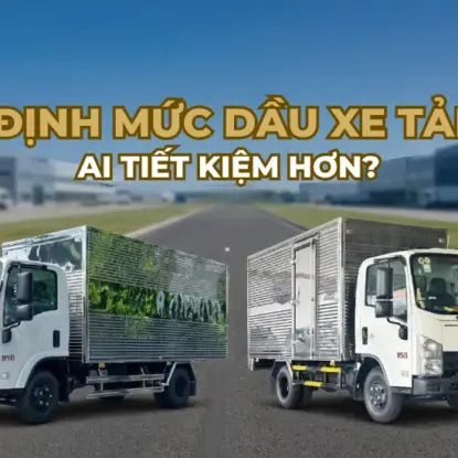 ĐỊNH MỨC DẦU XE TẢI: ISUZU QKR210 HAY ISUZU QKR230 TIẾT KIỆM HƠN?