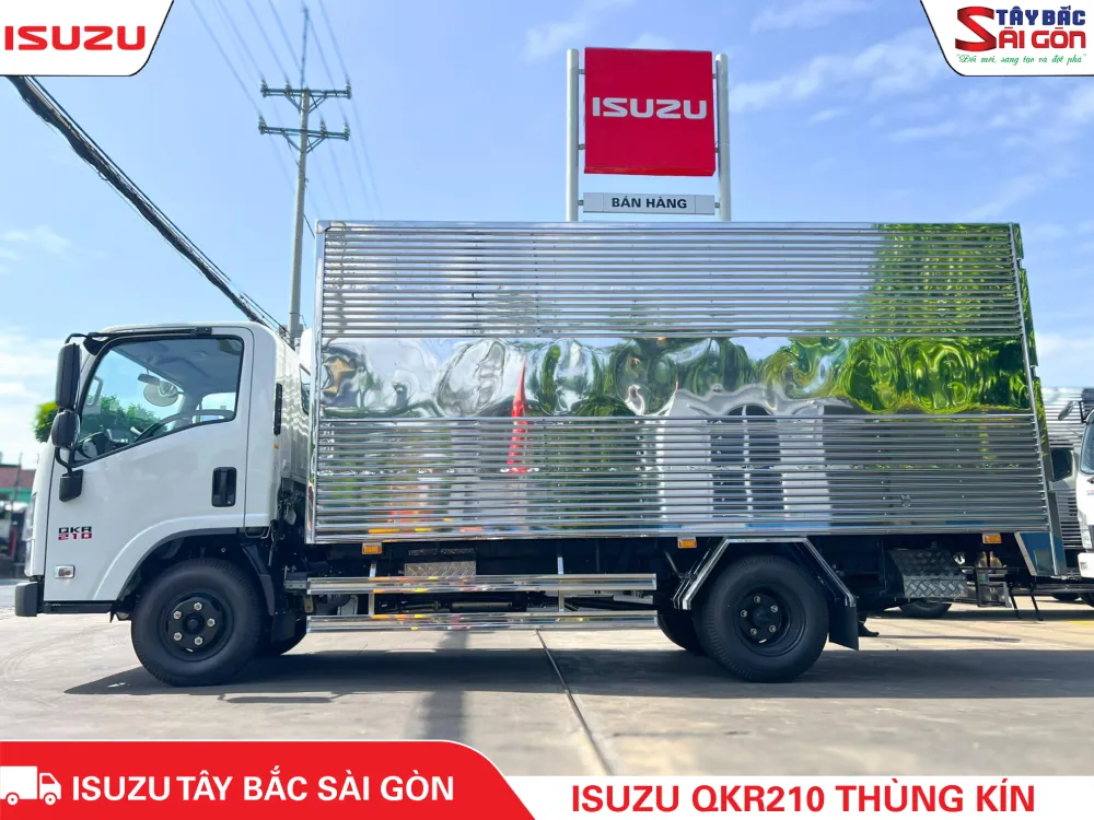 QKR210 THÙNG KÍN - ISUZU 1T9 THÙNG KÍN