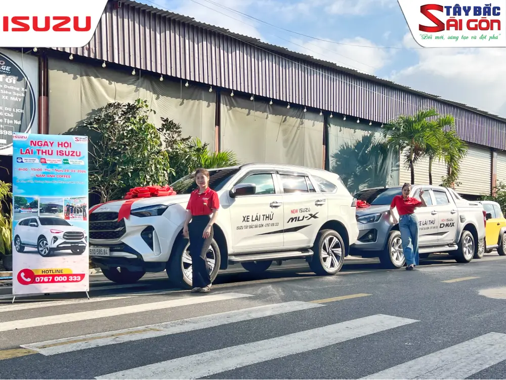 Hình ảnh tại ngày hội lái thử isuzu