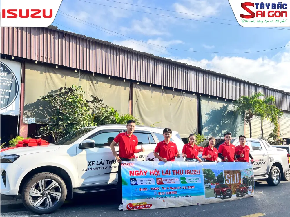 Hình ảnh tại ngày hội lái thử isuzu
