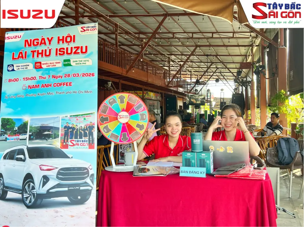 Hình ảnh tại ngày hội lái thử isuzu