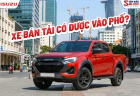 CHẠY “XE BÁN TẢI VÀO THÀNH PHỐ” CÓ BỊ CẤM KHÔNG? 