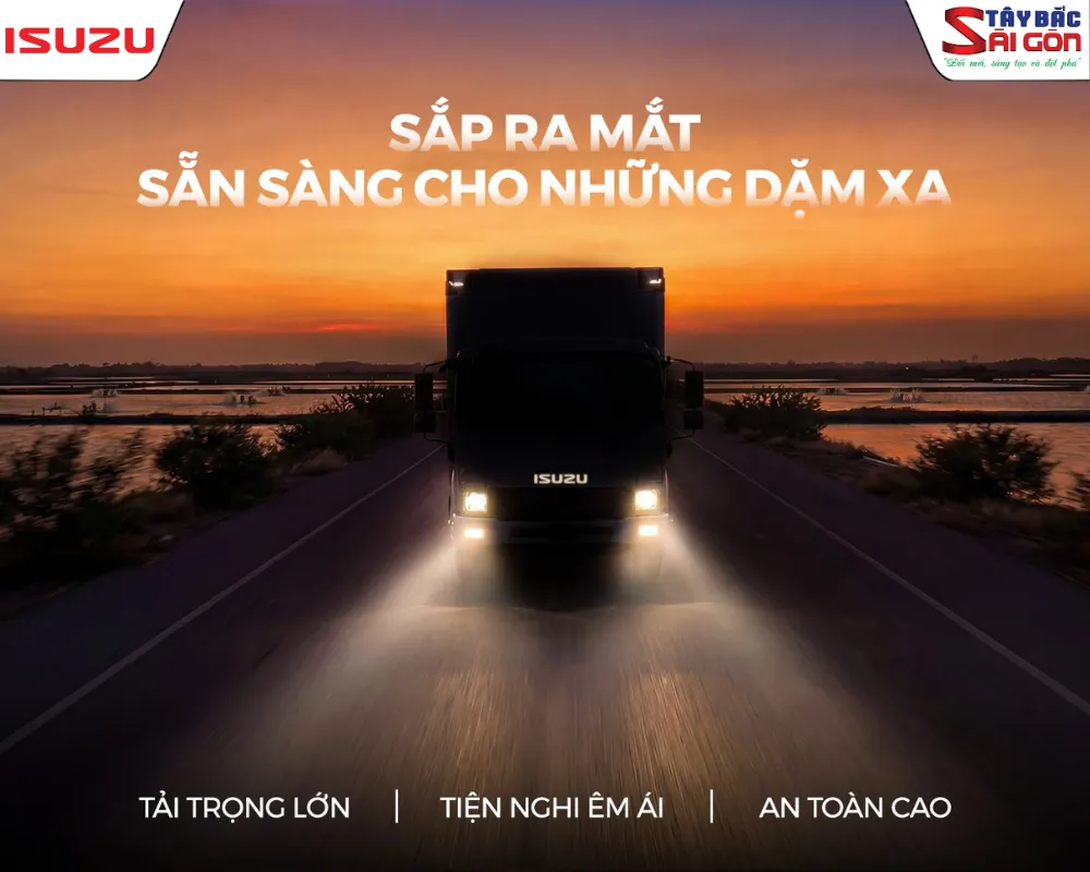 Dòng xe F Series Isuzu FSR-N vận hành an toàn trong điều kiện thiếu sáng