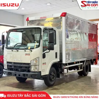 QKR210 THÙNG KÍN BỬNG NÂNG – ISUZU QKR210 BỬNG NHÂN