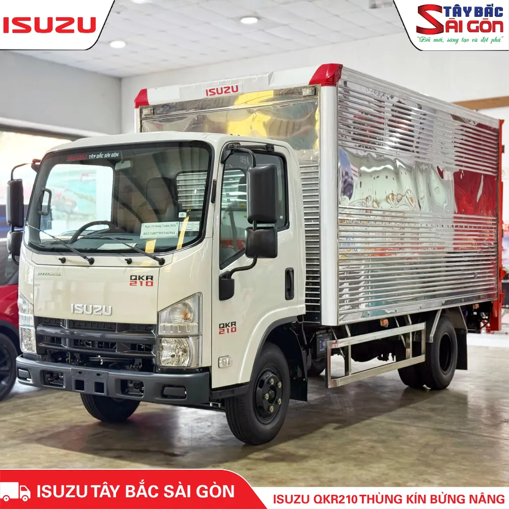 QKR210 THÙNG KÍN BỬNG NÂNG – ISUZU QKR210 BỬNG NHÂN0