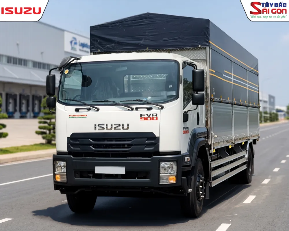 Bảng giá xe Isuzu 8 tấn FVR900 thùng mui bạt