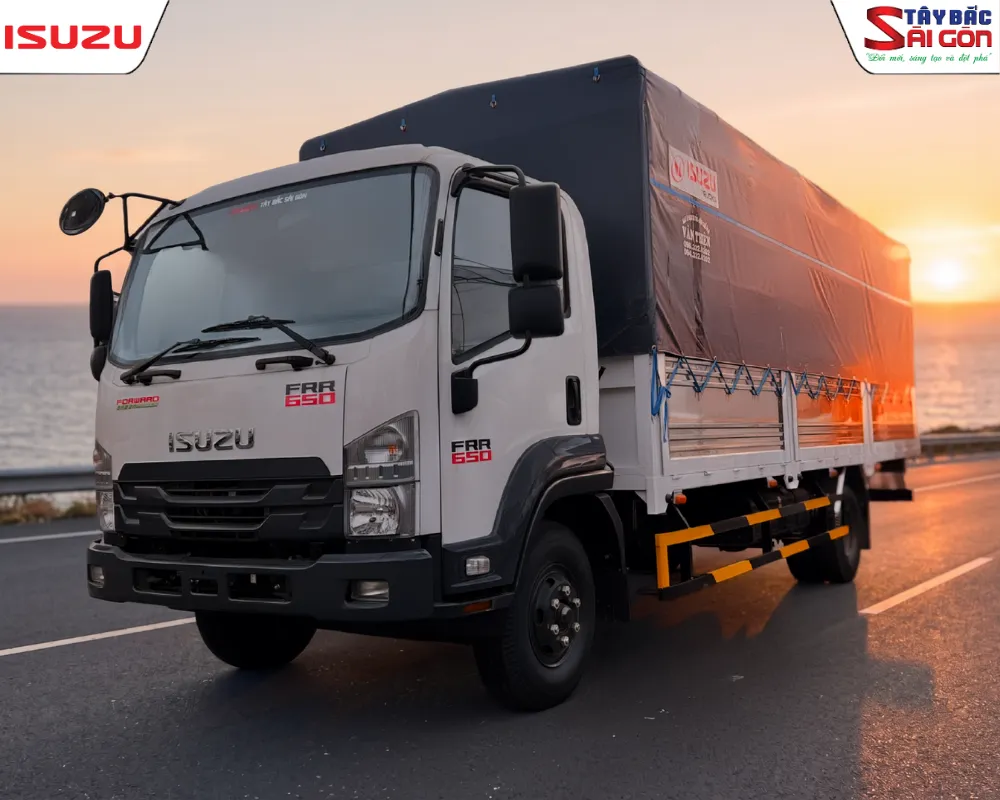 Cập nhật giá xe Isuzu FRR 650 thùng dài
