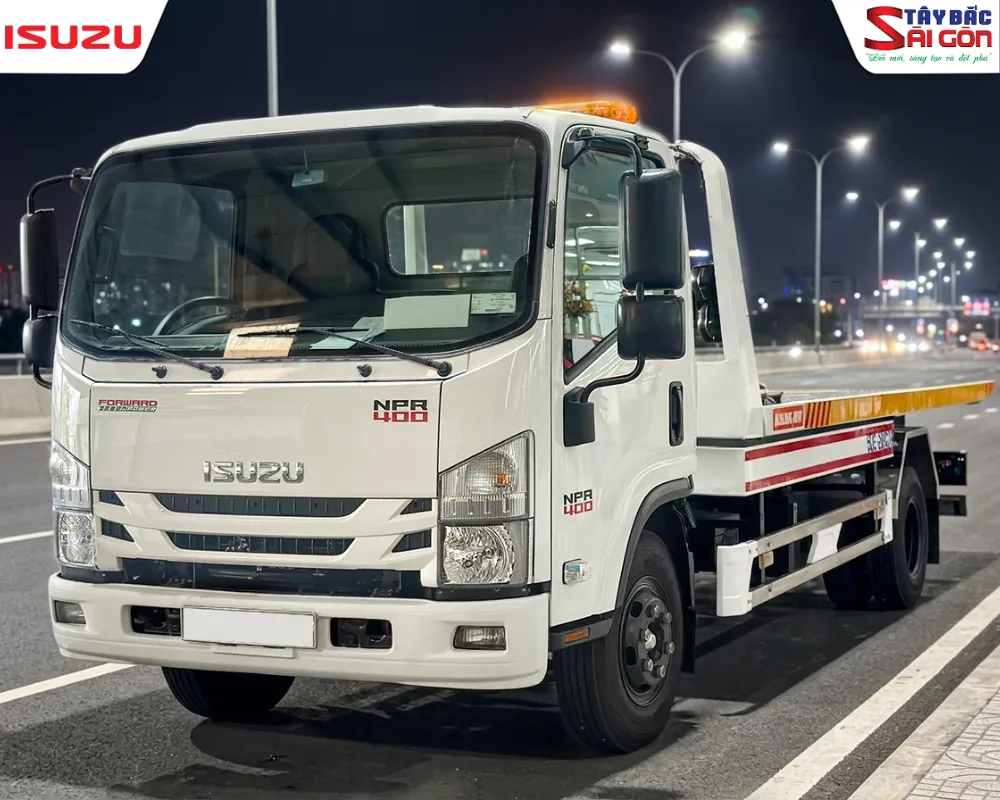 Xe cứu hộ giao thông sàn trượt chuyên dụng
