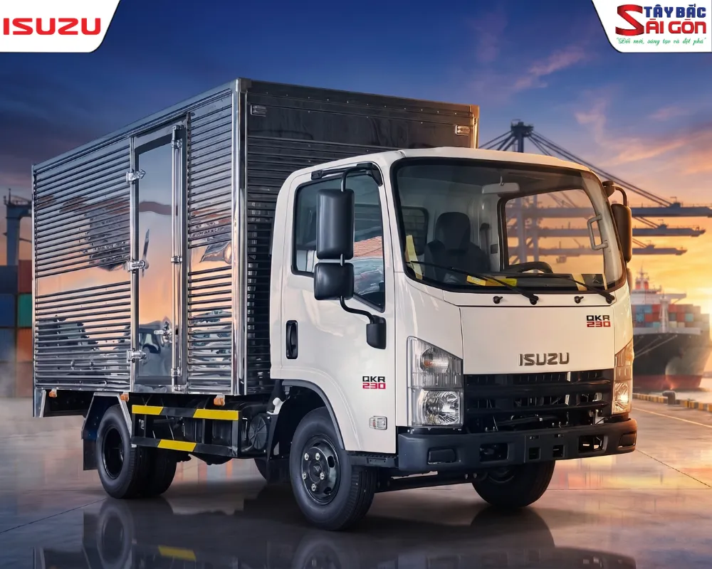 Xe tải nhẹ QKR230 1.9 tấn thùng kín