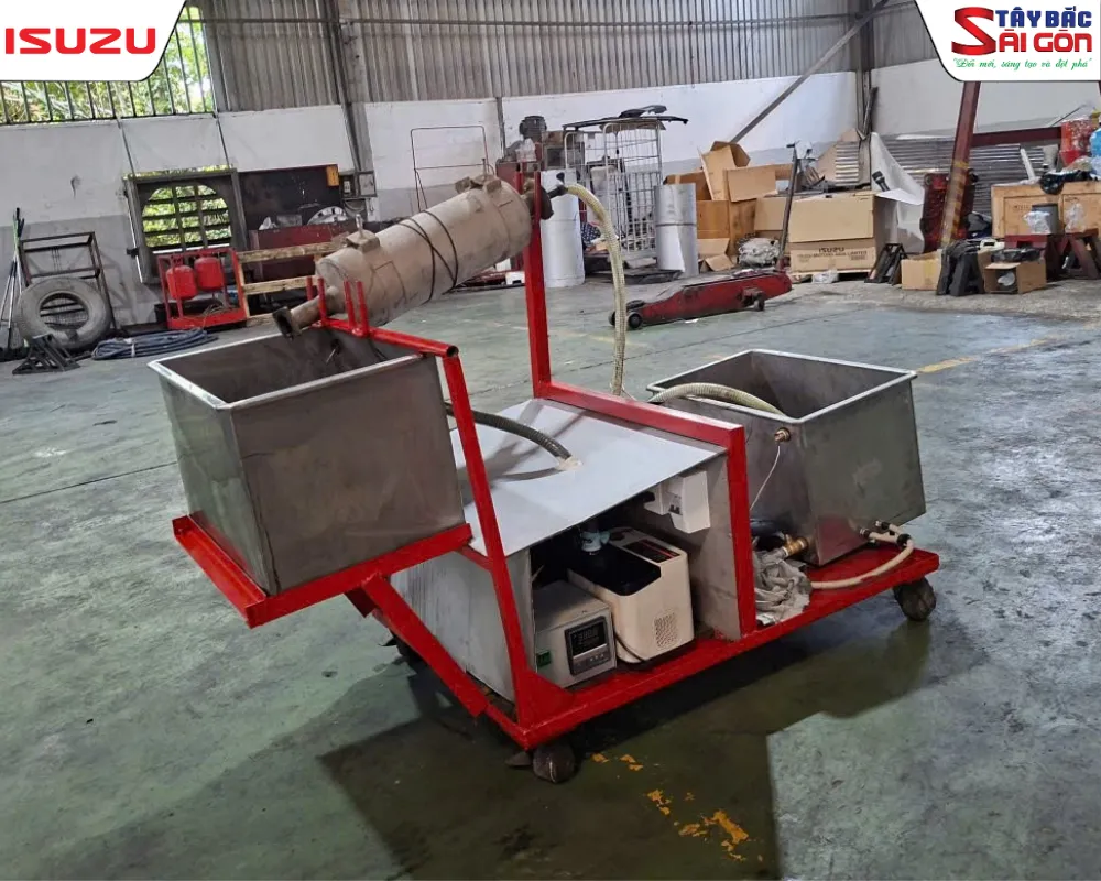 Thiết bị vệ sinh DPD và EGR tại Tây Bắc Sài Gòn