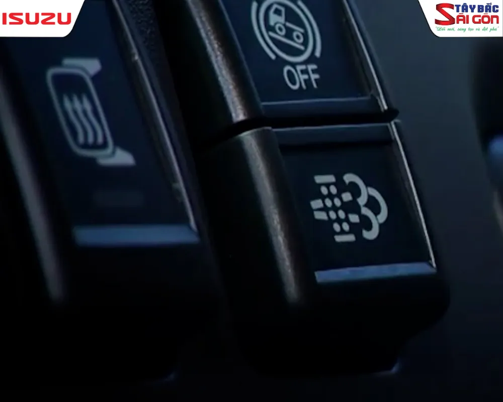 Nút tái tạo bộ lọc DPD xe ISUZU