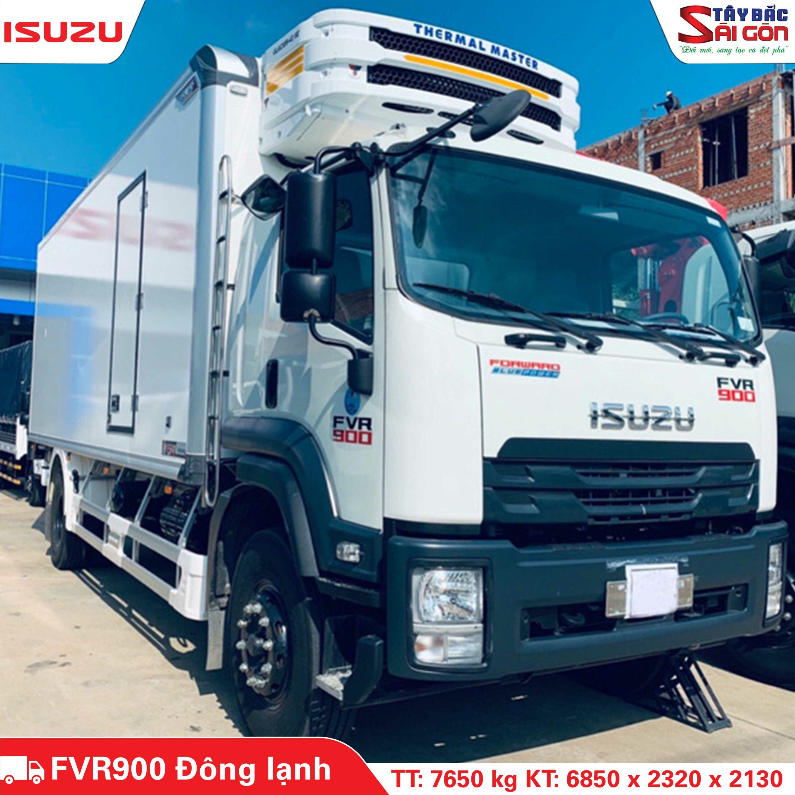 Xe Tải FVR900 Isuzu 7.7 Tấn Thùng Đông Lạnh