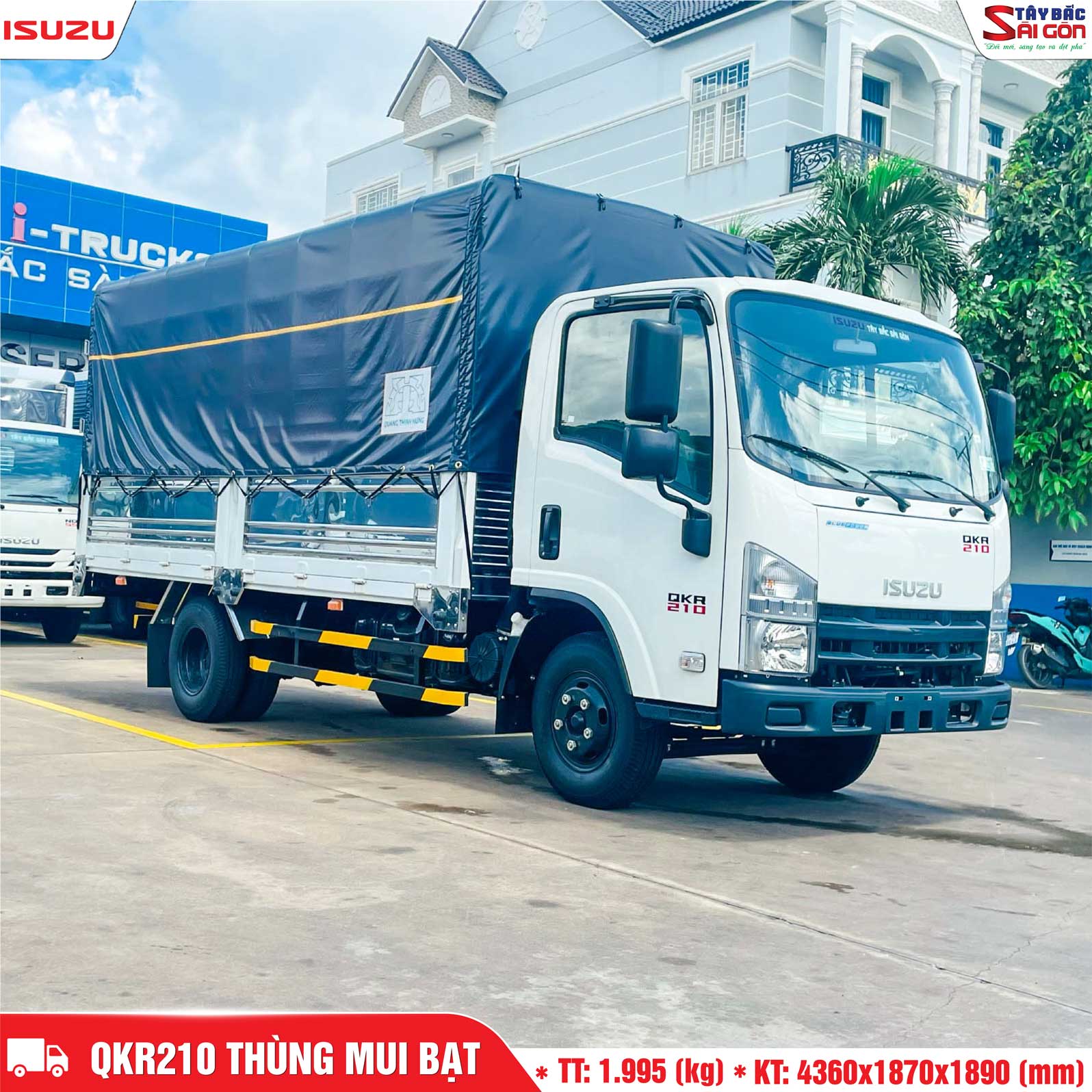Bàn giao 31 xe QKR210 & 10 xe FVR900 cho khách hàng Linh Giang