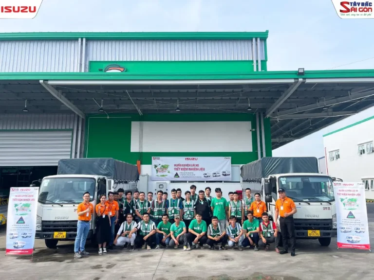 ISUZU TÂY BẮC SÀI GÒN & GHTK: LÁI XE AN TOÀN – TIẾT KIỆM