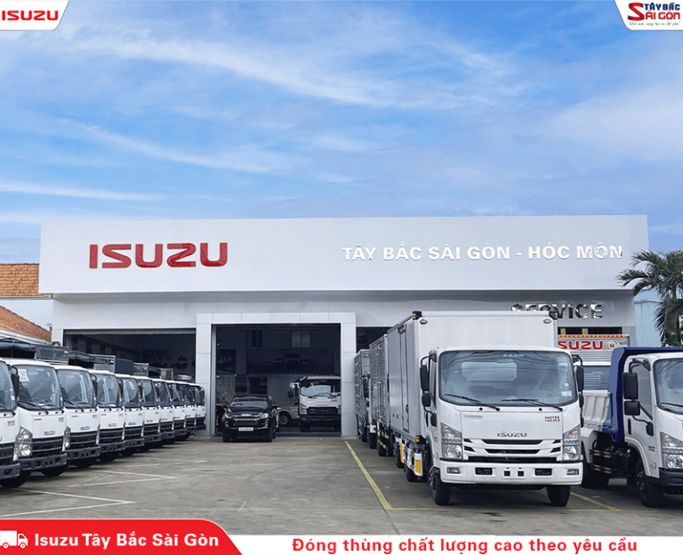 Xe tải ISUZU QKR230 xe tải 2 tấn 3 đóng thùng theo yêu cầu