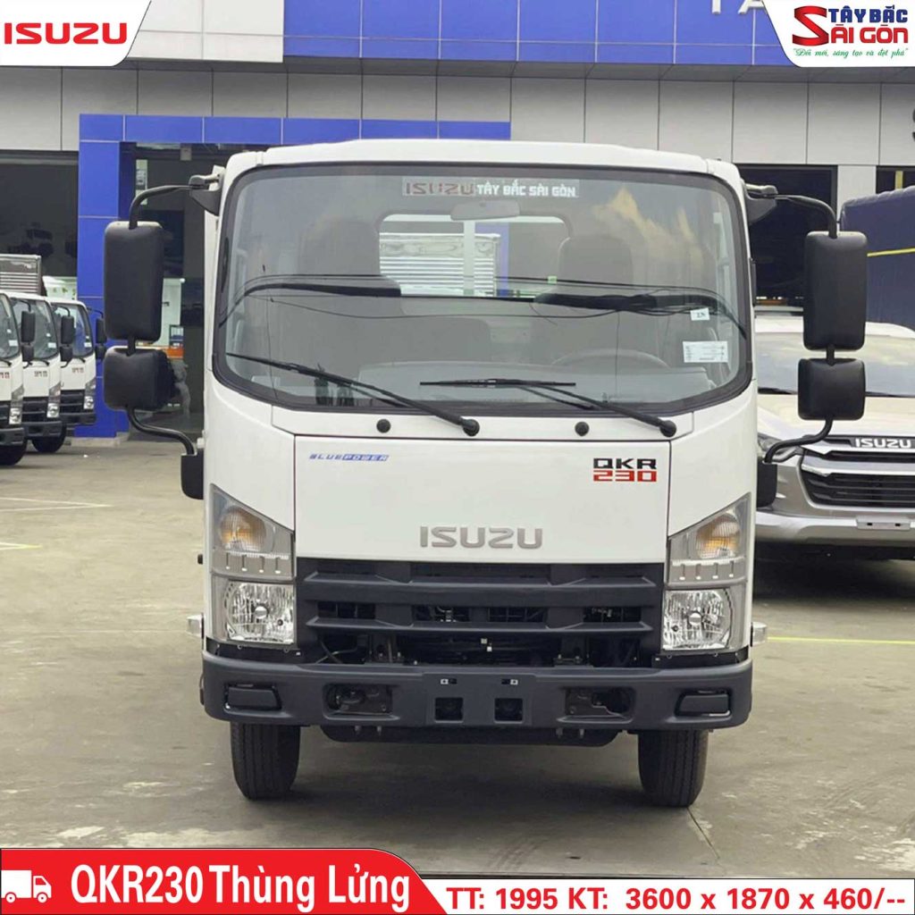Xe Tải Isuzu QKR230 1.9 Tấn Thùng Lửng
