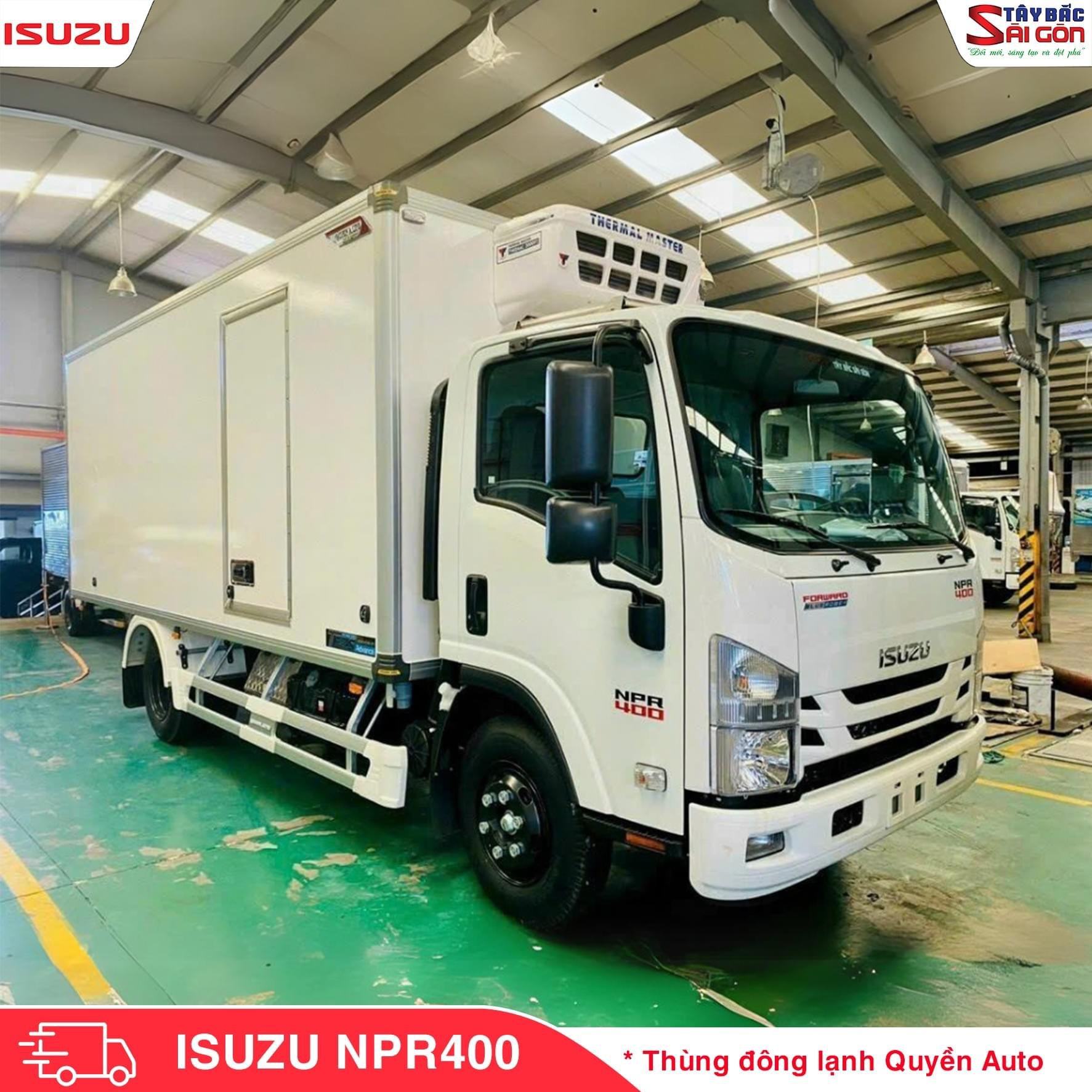 Xe Tải NPR400 Isuzu 3.5 Tấn Thùng Đông Lạnh
