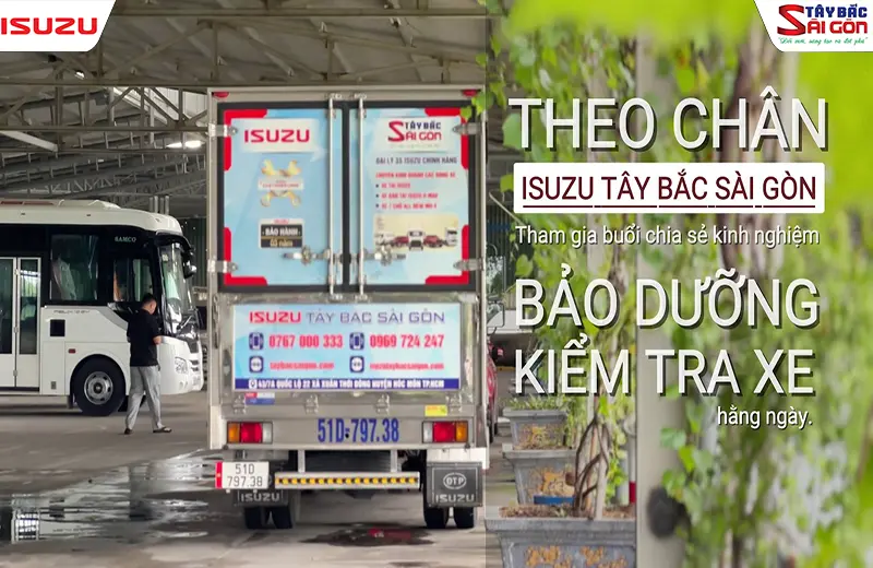 GIAO LƯU HƯỚNG DẪN BẢO DƯỠNG & KIỂM TRA XE HẰNG NGÀY
