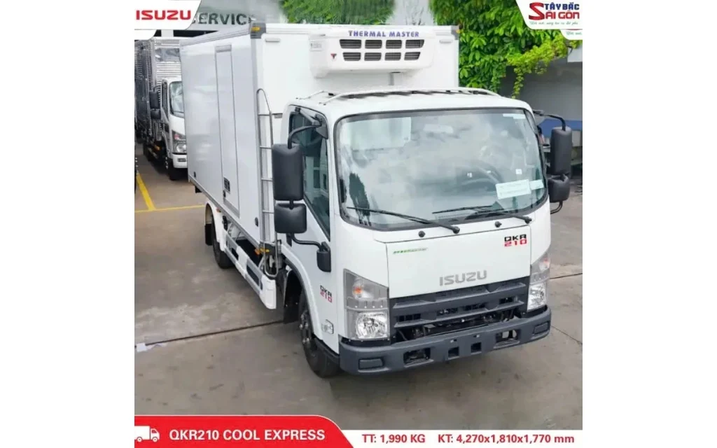 QKR210 Cool Express – Xe đông lạnh 2 tấn ISUZU