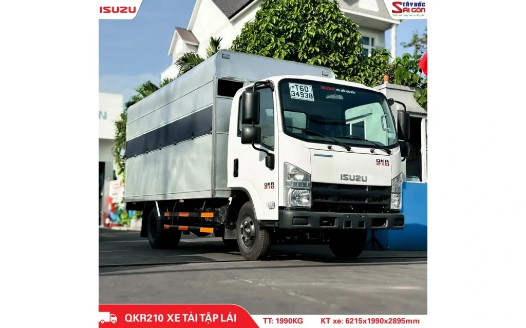 Xe tải ISUZU QKR210 xe tải tập lái/sát hạch bằng C1 thi lên bằng C