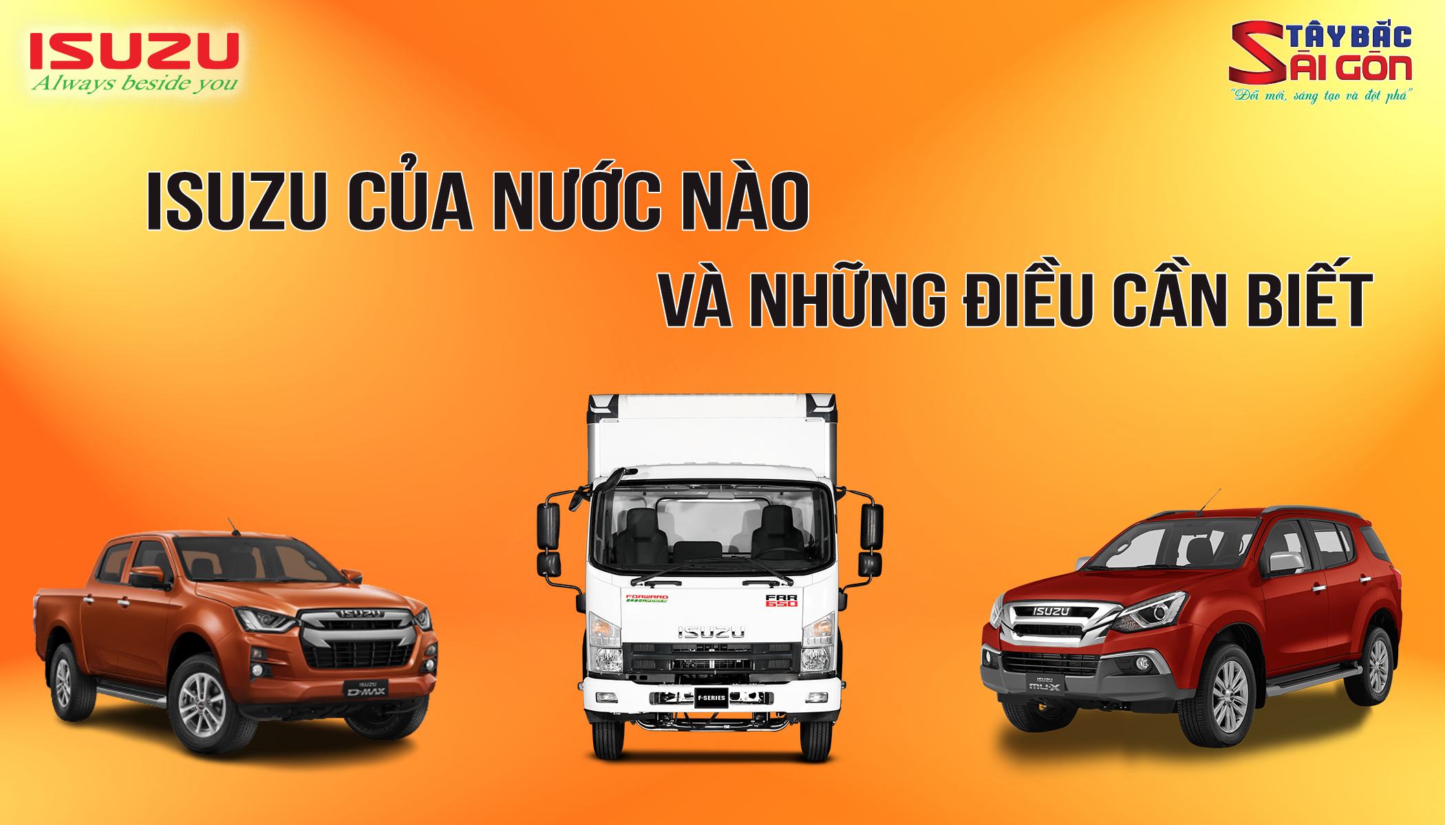 Isuzu của nước nào và những điều cần biết