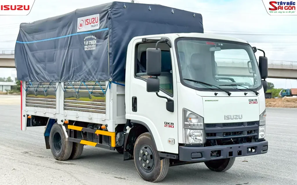 Xe Tải ISUZU QKR230 Bửng Nâng (Thùng 3.6m)