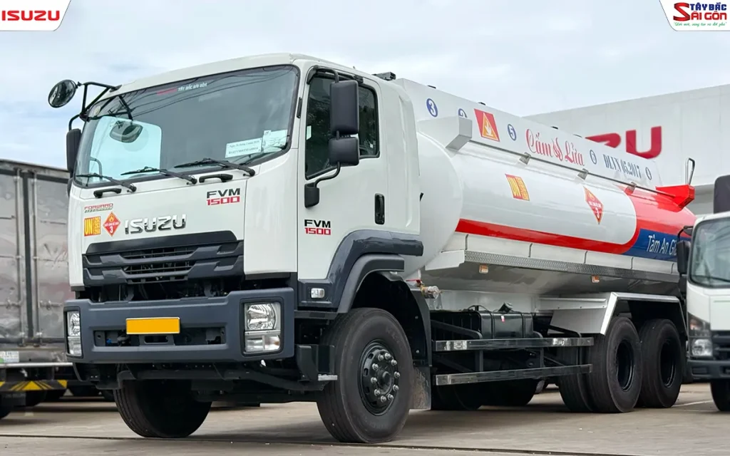 Xe Bồn Xăng Dầu 19 Khối ISUZU FVM1500