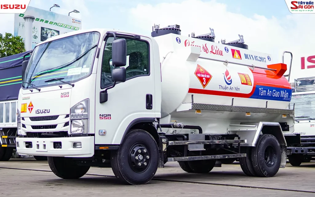 Xe Bồn Xăng Dầu 7 Khối ISUZU NQR550
