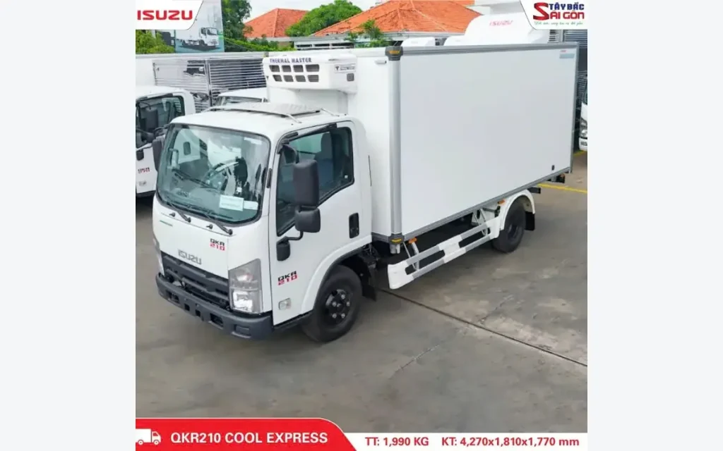 QKR210 Cool Express – Xe đông lạnh 2 tấn ISUZU