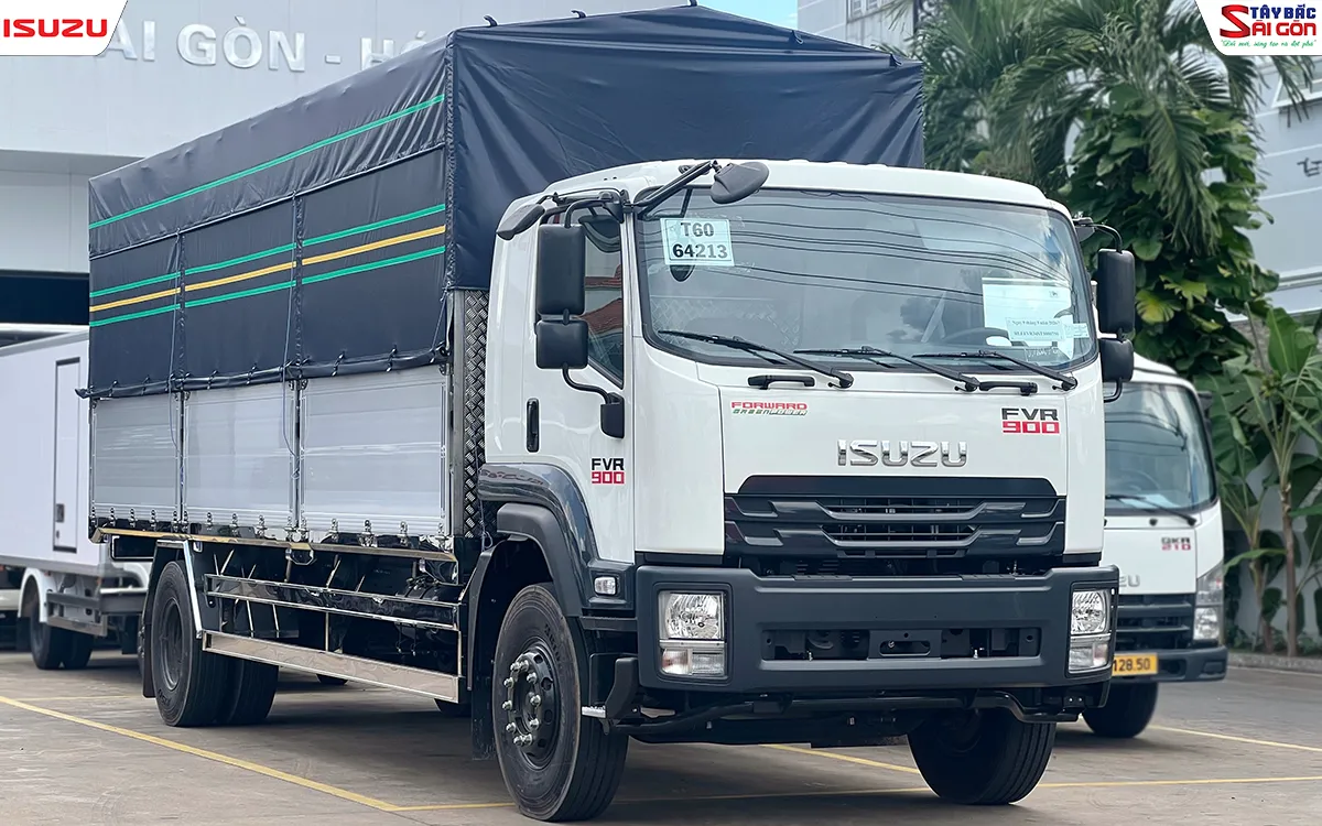 Xe Tải ISUZU FVR900 Thùng Mui Bạt 7m4