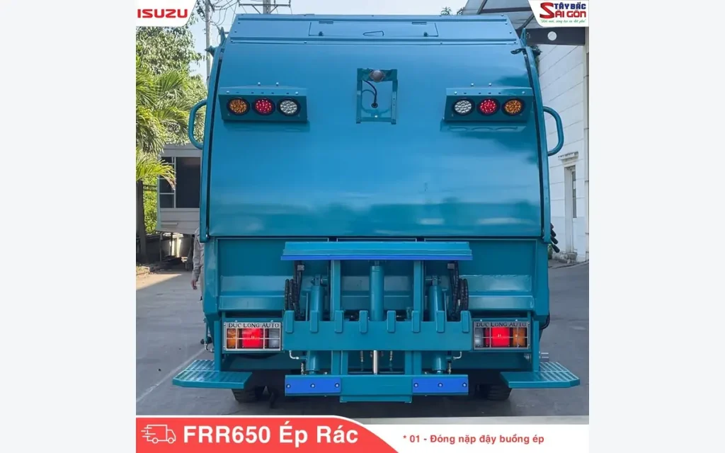 Xe Ép Rác ISUZU FRR650