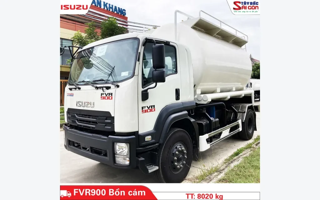 Xe Bồn Chở Thức Ăn Chăn Nuôi ISUZU FVR900