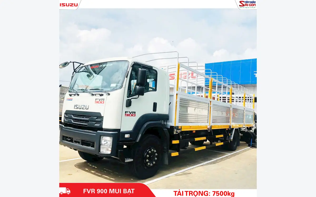 Xe Tải ISUZU FVR900 Thùng Mui Bạt