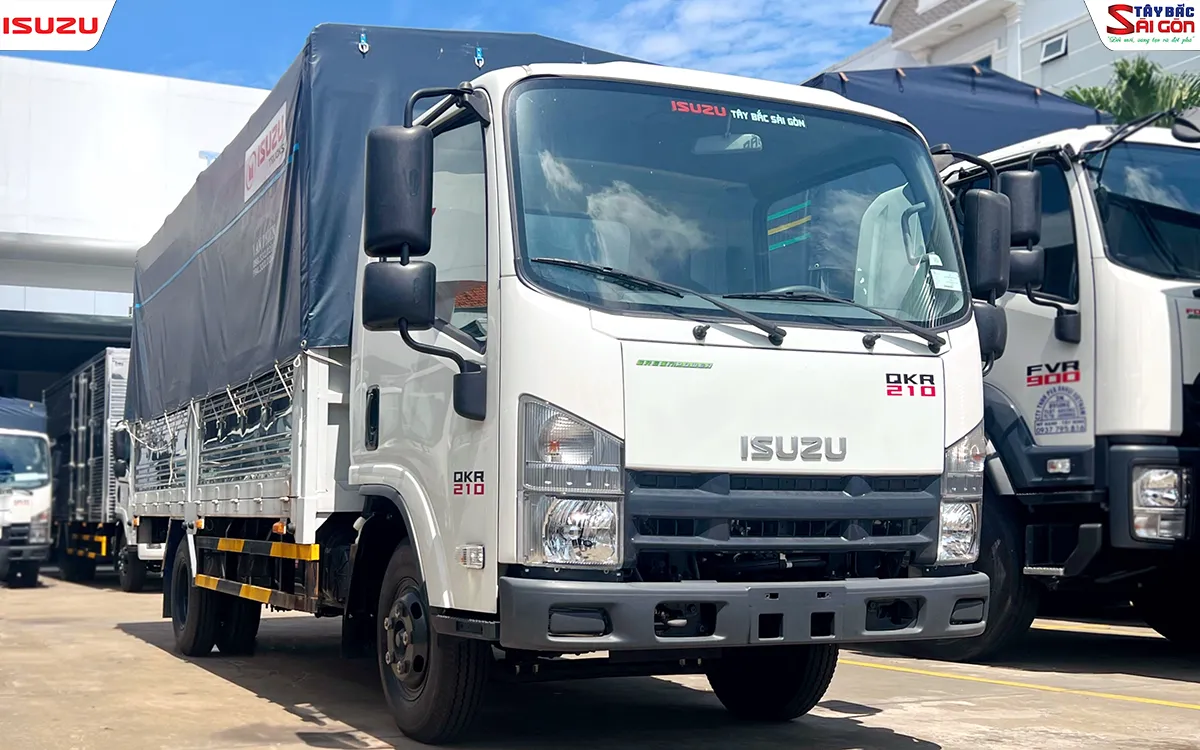 Xe Tải 2 Tấn ISUZU QKR 210 Thùng Bạt QKR210 (Thùng 4.4m)